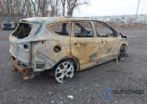 2014 Ford Escape Titanium из США, поврежденный, VIN 1FMCU9J90EUE29220